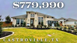 !!Must SEE!! Ashton woods home in Castroville Tx with the Most Luxury finishes under $780,000