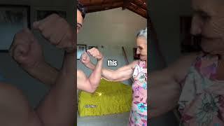 Grandma Has Some HUGE Arms