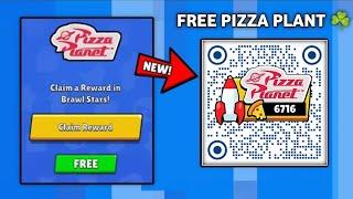 FREE! x2200 PIZZA SLICES  PIZZA PLANET QR CODES QR CODES BRAWL STARS | BRAWL STARS NEW UPDATE