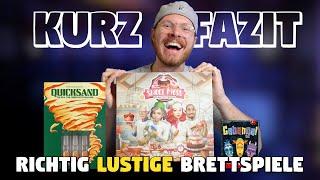 Richtig lustige Brettspiele im Neuheiten Fazit 