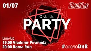 ONLINE PARTY от студии CHECKREC #околоDnB
