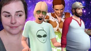 ALIEN PREGNANCY COMPARED! Sims 2 vs. Sims 3 vs. Sims 4