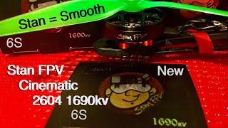 New Stan FPV 2604 1690Kv Cinematic Motors. Smoothest T-Motor yet…