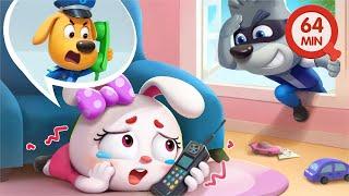 The Bad Wolf Is Coming, Hide! | Safety Tips | Kids Cartoons | Sheriff Labrador Police Cartoon