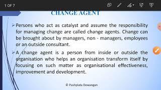 Change Agent