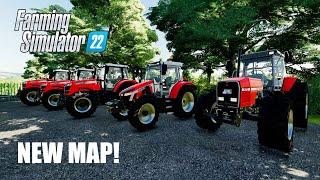 NEW MAP in FS 2022 - BallySpring | Farming Simulator MAP Review