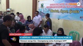 Ratusan Warga di Kec  Ciawigebang serbu Kuningan SIPP