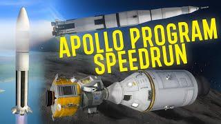 KSP: Recreating the ENTIRE Apollo Program and its Rockets!