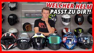 Kaufe keinen Motorradhelm, bevor du dieses Video gesehen hast! [Arten von Motorradhelmen #1]