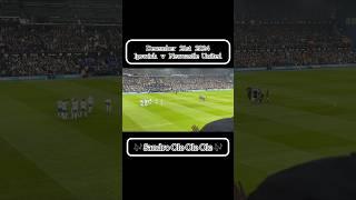 “Sandro Ole Ole Ole”  Saturday 21st December 2024 Ipswich Away #nufc #newcastleunited #newcastle