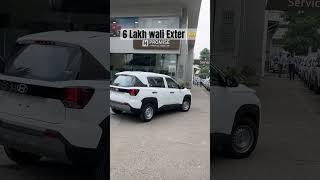 New Hyundai Exter Base Model @ 6 Lakh ONLY  #shorts #hyundai #exter #thecarshow #youtube #cars