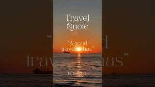 Travel Quote #travel #Quotes #backpacking #backpacker #travelling #outdoors #adventure #explorerlife