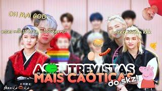 As Entrevistas mais Caóticas do Stray Kids