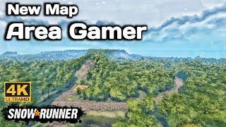 New Map Area Gamer In SnowRunner Season 15 #snowrunner #offroad #truck