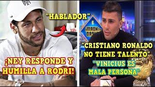 NEYMAR RESPONDE y HUMILLA a RODRI tras sus PALABRAS SOBRE CRISTIANO RONALDO y VINICIUS