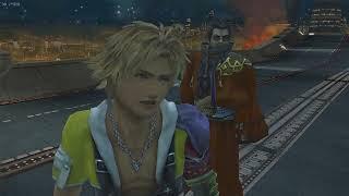 Final fantasy X Hd Remaster PC  Walkthrough 1 with hd textures and loseless scaling