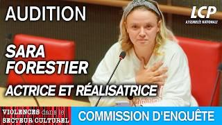 Sara Forestier est auditionnée sur les violences dans le secteur culturel à l'Assemblée - 07/11/24