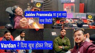 New Song Record: "jaidev Franswala  |Haryanvi Song Recording In Nain Beats Music Studio  vlog#2