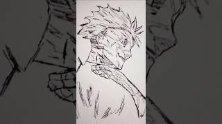gojo #anime #drawing #otakus #art #otaku #goku #naruto #drawingno1