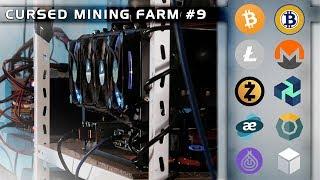 Cursed Mining Farm #9: what I mined 2018 (December ASIC GPU CPU USB Update)