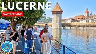 Exploring Lucerne: 4K Walking Tour Through Switzerland's Most Scenic City