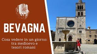 BEVAGNA: COSA VEDERE IN UN GIORNO | Tour di uno dei borghi medievali più belli dell'Umbria - SUB ENG