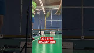 200 BPM | BADMINTON #challenge #badmintonopen