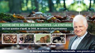 VOTRE DIÈTE SELON LES GÉNOTYPES - LA SYNTHÈSE