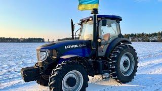 Китайський ХЛАМ⁉️Чи ЗАМІНА МТЗОгляд на НОВИЙ трактор LOVOL 1304John Deere закурив в стороні