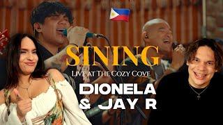 TOP NOTCH FILIPINO MUSIC! Waleska & Efra react to Sining (Live at The Cozy Cove) - Dionela ft. Jay R