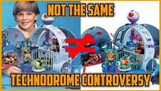 Technodrome Reissue Controversy (NOT THE ORIGINAL SIZE!!) - TMNT