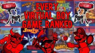 Every Virtual Boy Game Ranked!!!