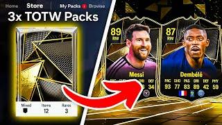 I PACKED 3x TOTW CARDS IN FC 25!  FC 25 Ultimate Team