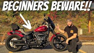 IS the Harley Street Bob 114 a GOOD BEGINNER Motorcycle!?