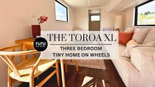 Ruru Tiny Homes: The Toroa XL - Three bedroom tiny home on wheels