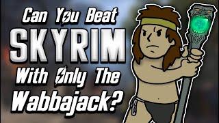 Can You Beat Skyrim With Only The Wabbajack?