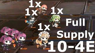 Girls Frontline - Full supply 10-4E farming for surplus XP