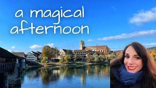 A magical wander through a fairytale town in Germany with a medieval bridge to Switzerland.