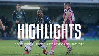 Highlights: Southend United 2-2 Forest Green Rovers