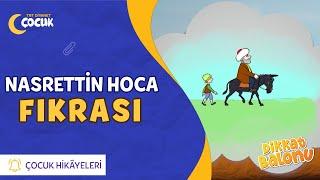 TRT Diyanet Çocuk Hikâyeleri | Nasrettin Hoca Fıkrası | Dikkat Balonu