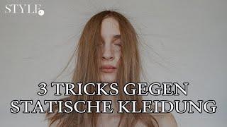 Style-Hack: 3 Tricks gegen statische Kleidung