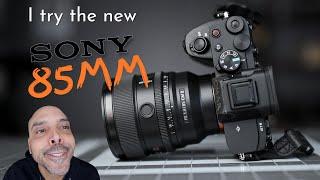 I try the new Sony 85mm 1.4 GM II.  What they want you to know.