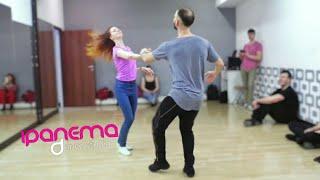 Maxim Chistokletov and Evgenia Stecenko. Lambada demo. (LambaZouk)