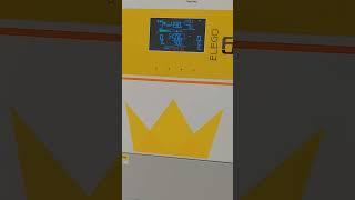Crown ELEGO 6 6KW Hybrid Solar Inverter with Dual Output  Sell Electricity with Crown Elego 6 #crown