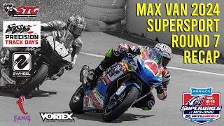 Max Van 2024 MotoAmerica Supersport Round 7 Mid Ohio Race Recap