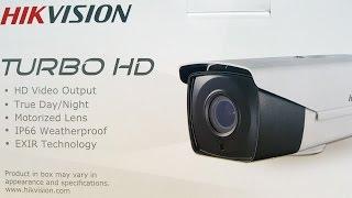 Demo of Hikvision DS-2CE16D7T IT3Z Motorized Lens Turbo HD V3.0 Bullet Camera PART 2 of 2