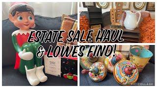 Estate Sale Haul & Lowes Rare Find!!