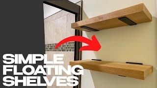 Floating Shelves | DIY Guide | #woodworking #floatingshelf #diy