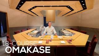 $180 Luxurious & Outstanding Sushi Omakase - Takara Omakase * Vlog | 4K