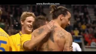 ZLATAN IBRAHIMOVIC'S BICYCLE KICK GOAL V ENGLAND - BEST GOAL EVER